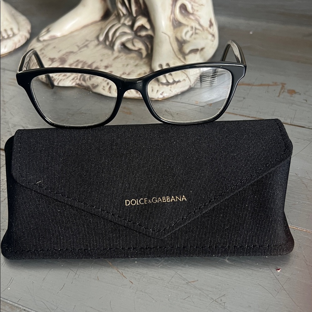 Dolce & Gabbana Elegant Black Glasses